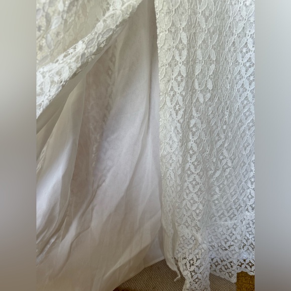 VICI Collection Lace Puff Sleeve Long Dress - Picture 7 of 10